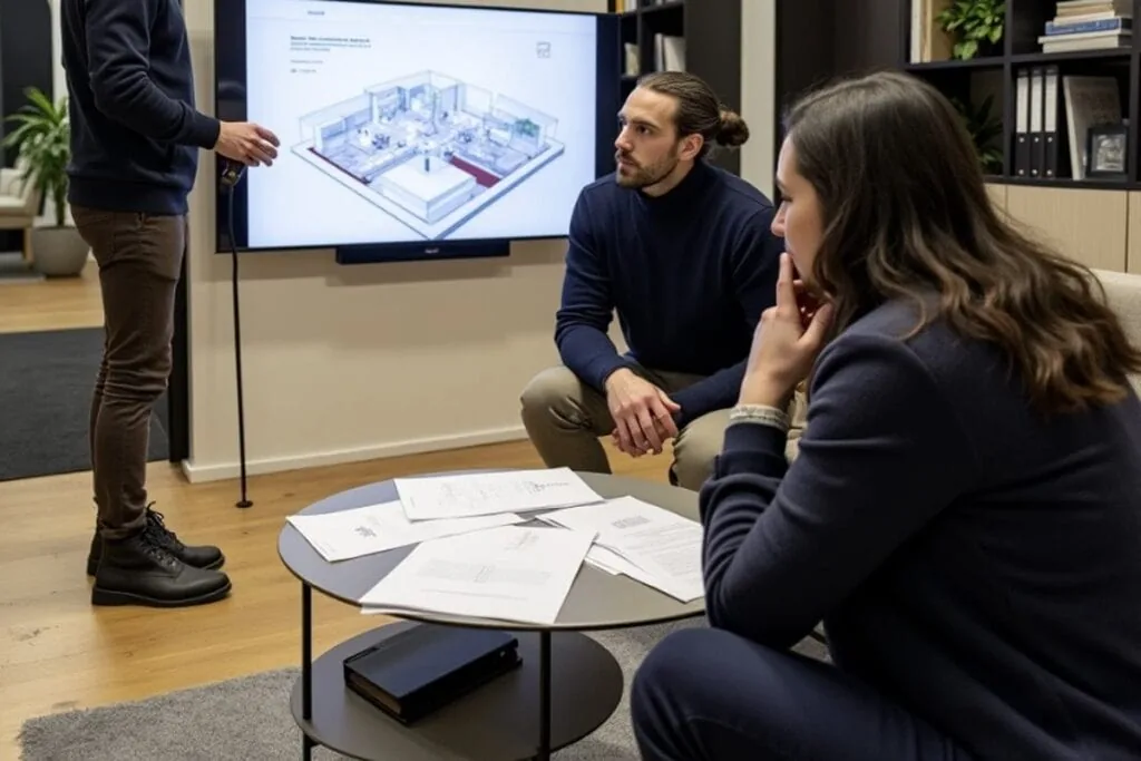 architettura d'interni a milano con staff